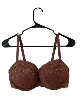 PINK Lace Date Push Up Bra